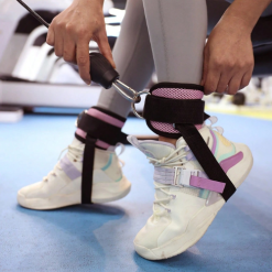 Athleon Gear Adjustable Ankle Straps Cable Machine – Leg & Glute Workout